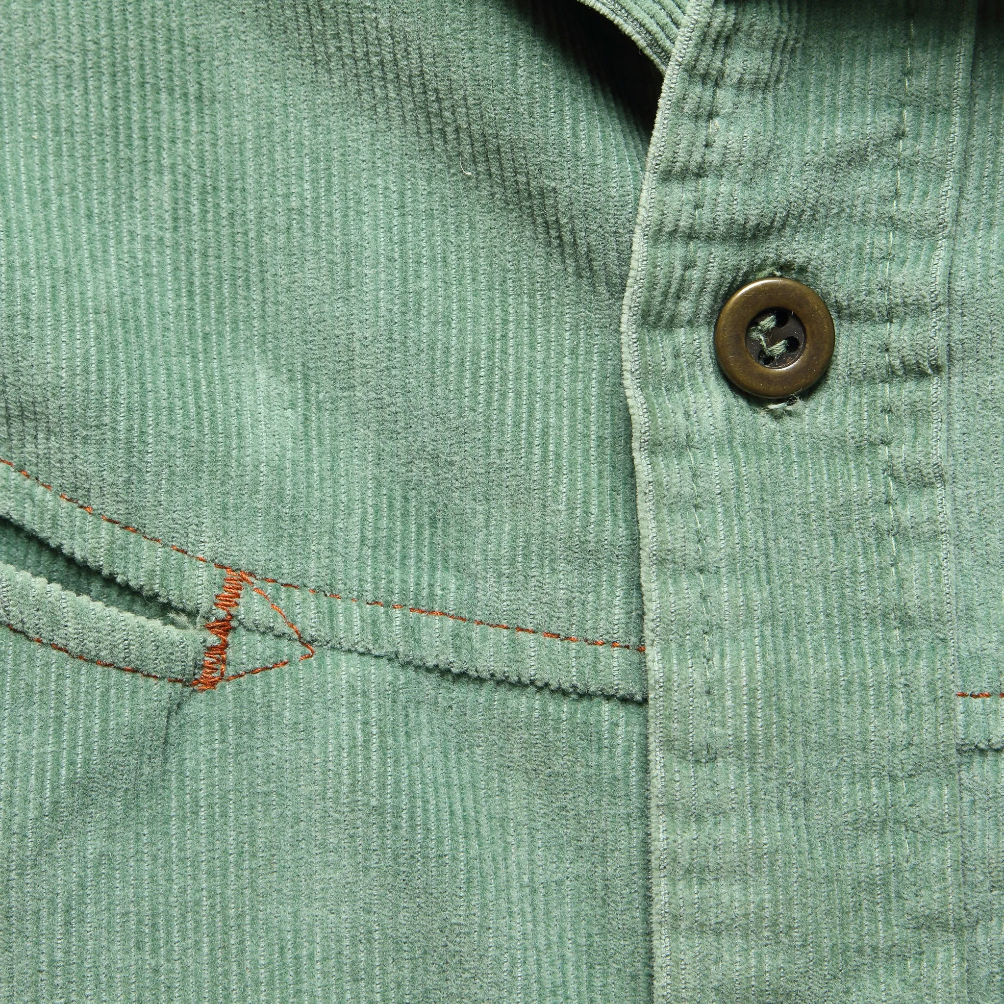 1970s Levis Micro Cord Jacket - Sage