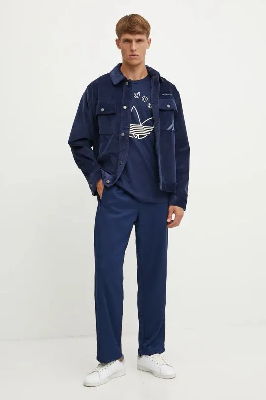 adidas Originals jacket Jacket men's navy blue color IX9609