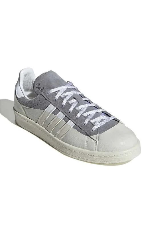 adidas Originals leather sneakers Campus 80s Cali Dewitt gray color IG3137