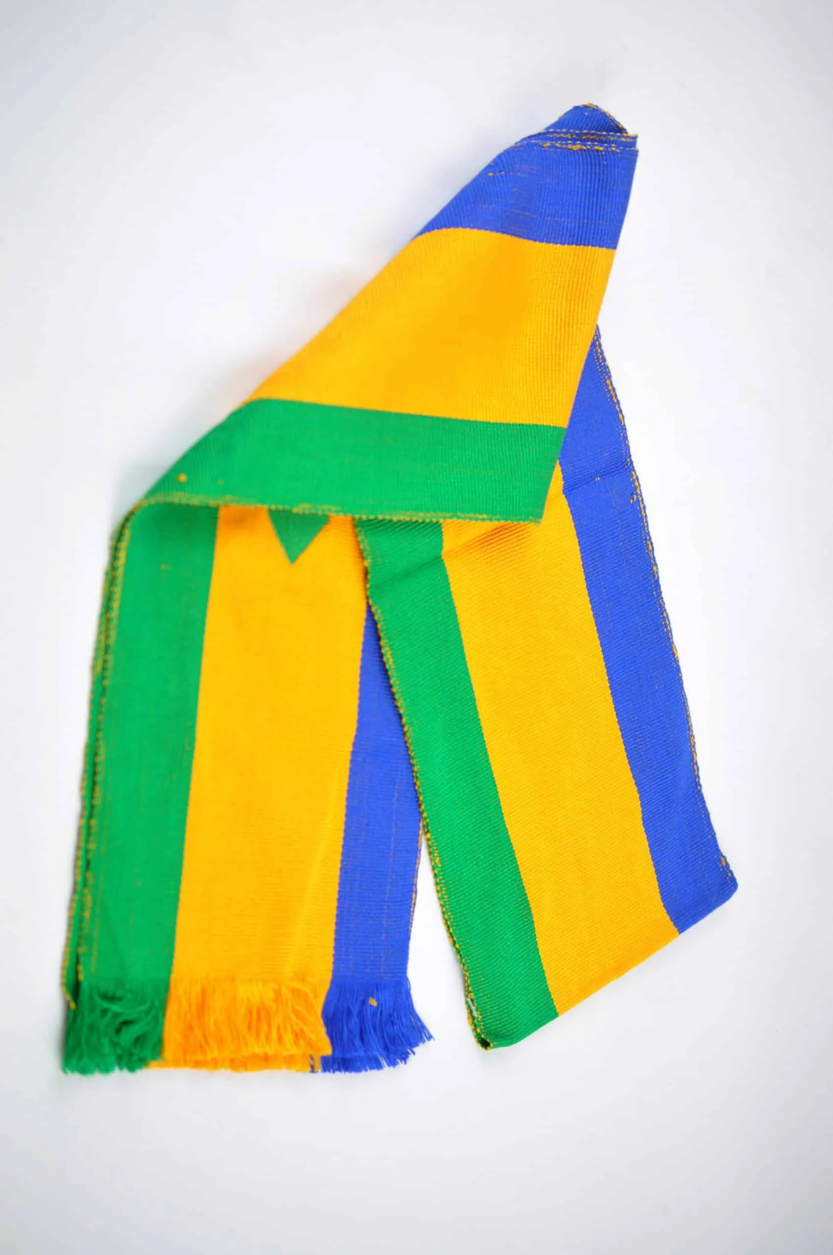 Alassane Handwoven Muffler – St Vincent Colours - African Clothing Store | JT Aphrique