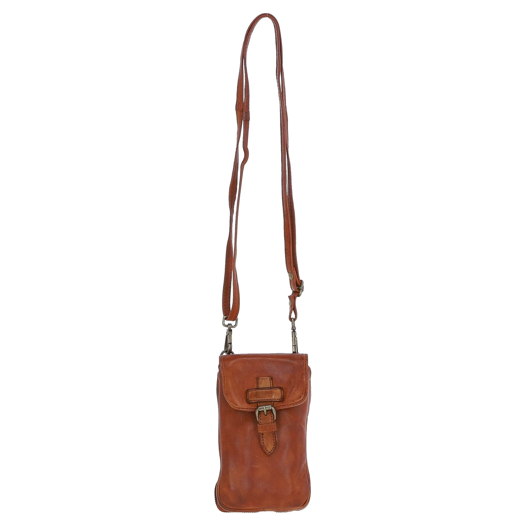 Ashwood Leather Crossbody Smart Phone Bag Tan: D-99