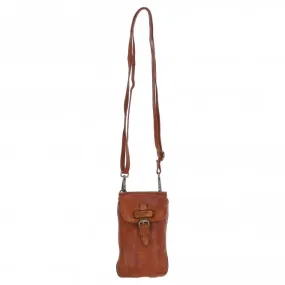 Ashwood Leather Crossbody Smart Phone Bag Tan: D-99