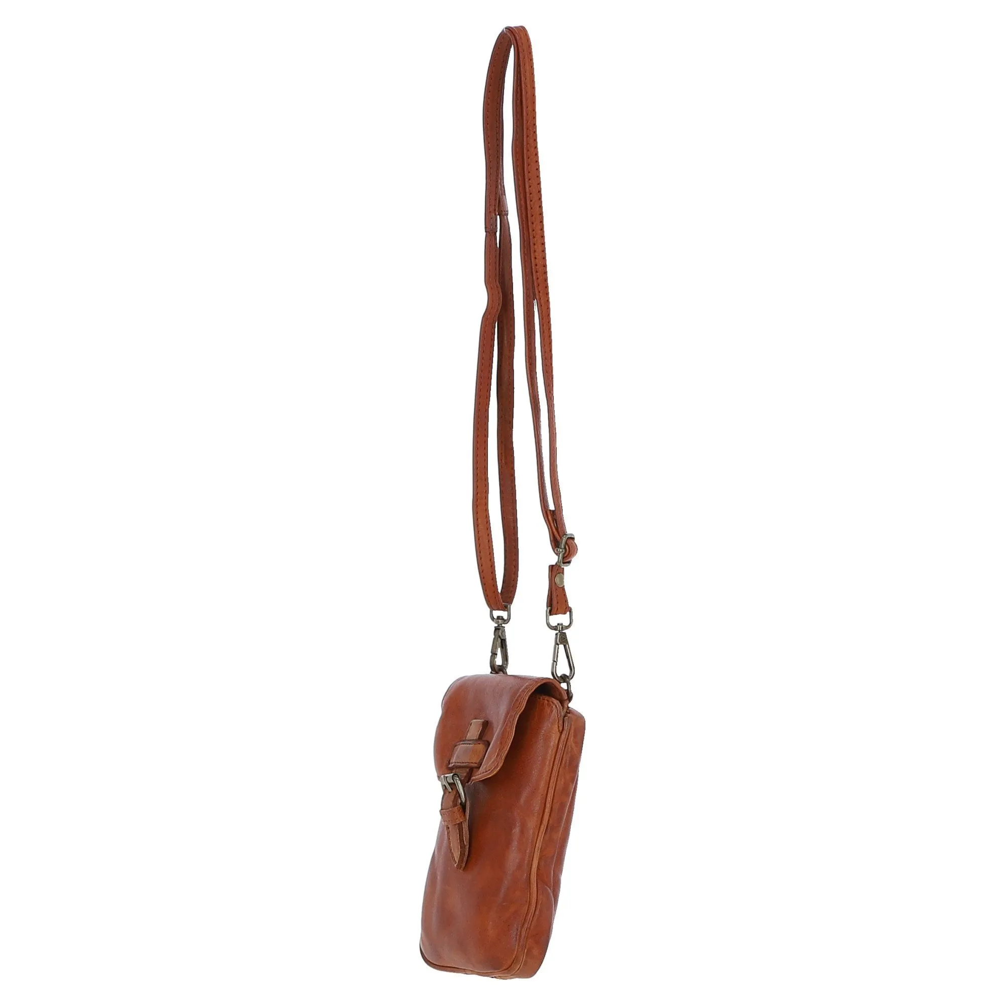 Ashwood Leather Crossbody Smart Phone Bag Tan: D-99