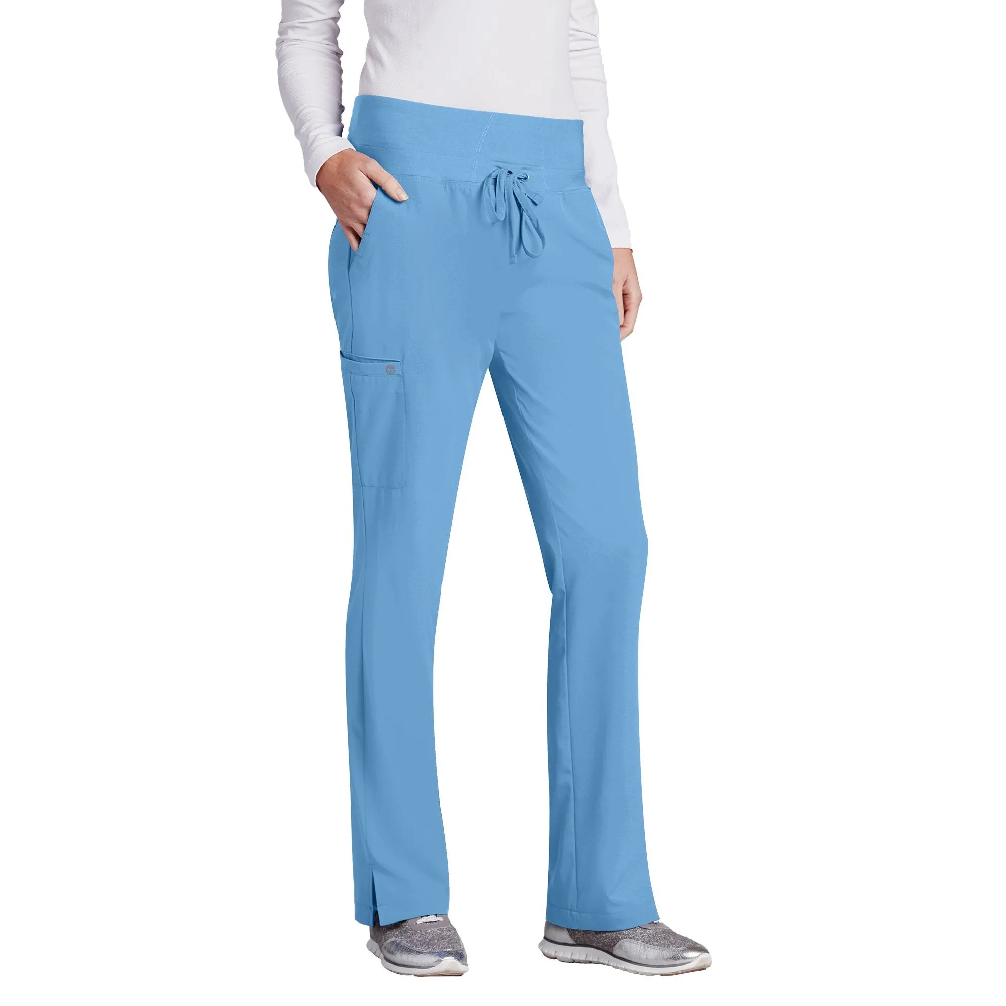 Barco One 5206 Women's Stride Yoga Straight Leg Cargo Pant - PETITE