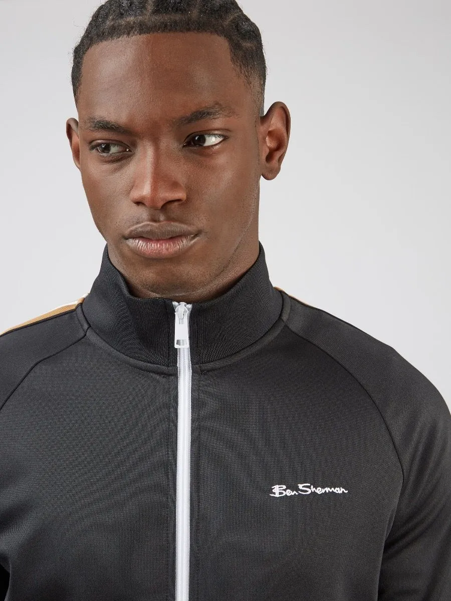 Ben Sherman House Tarped Track Jacket Black