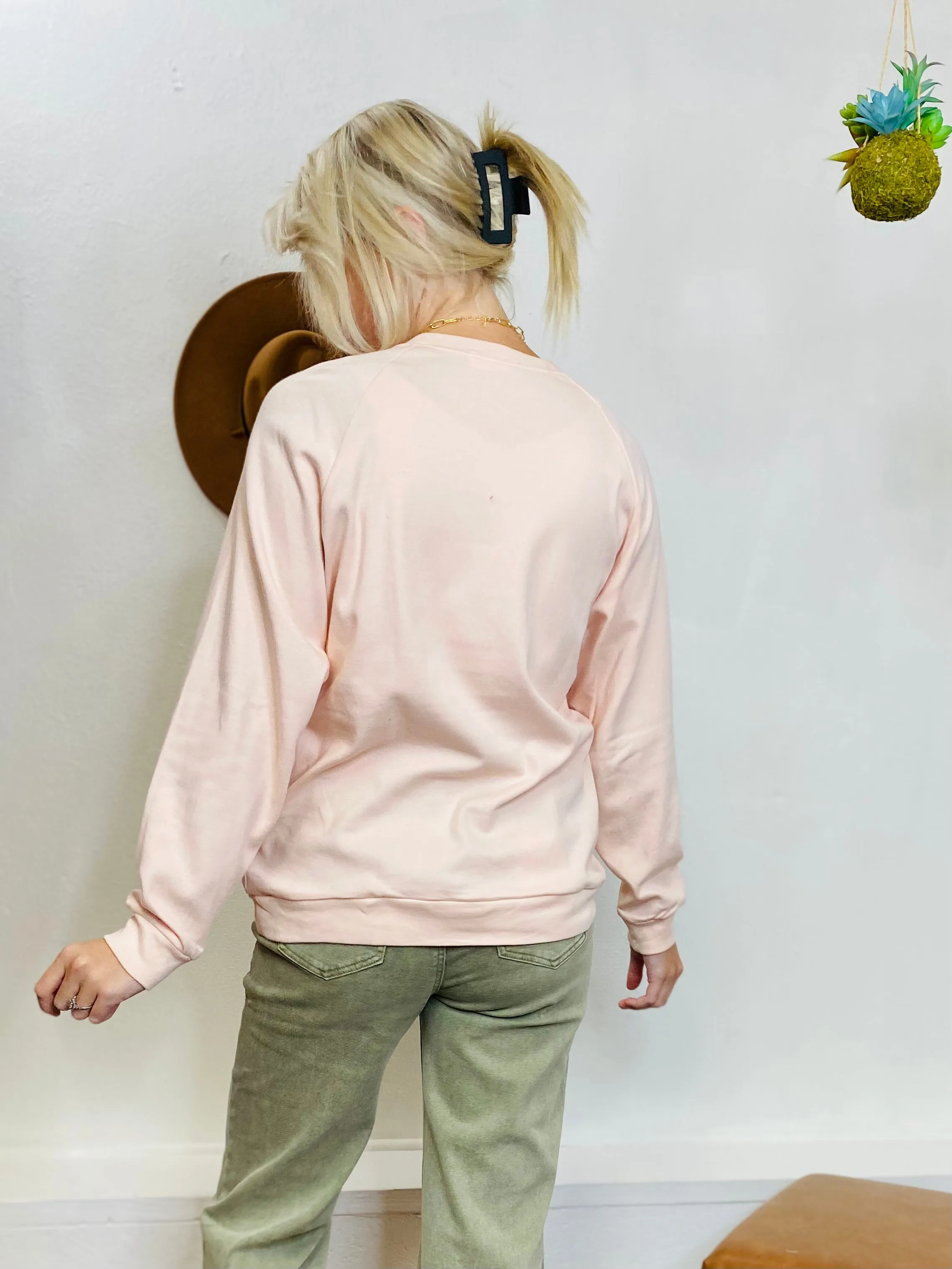 Best of You Pullover Sweater - Pink