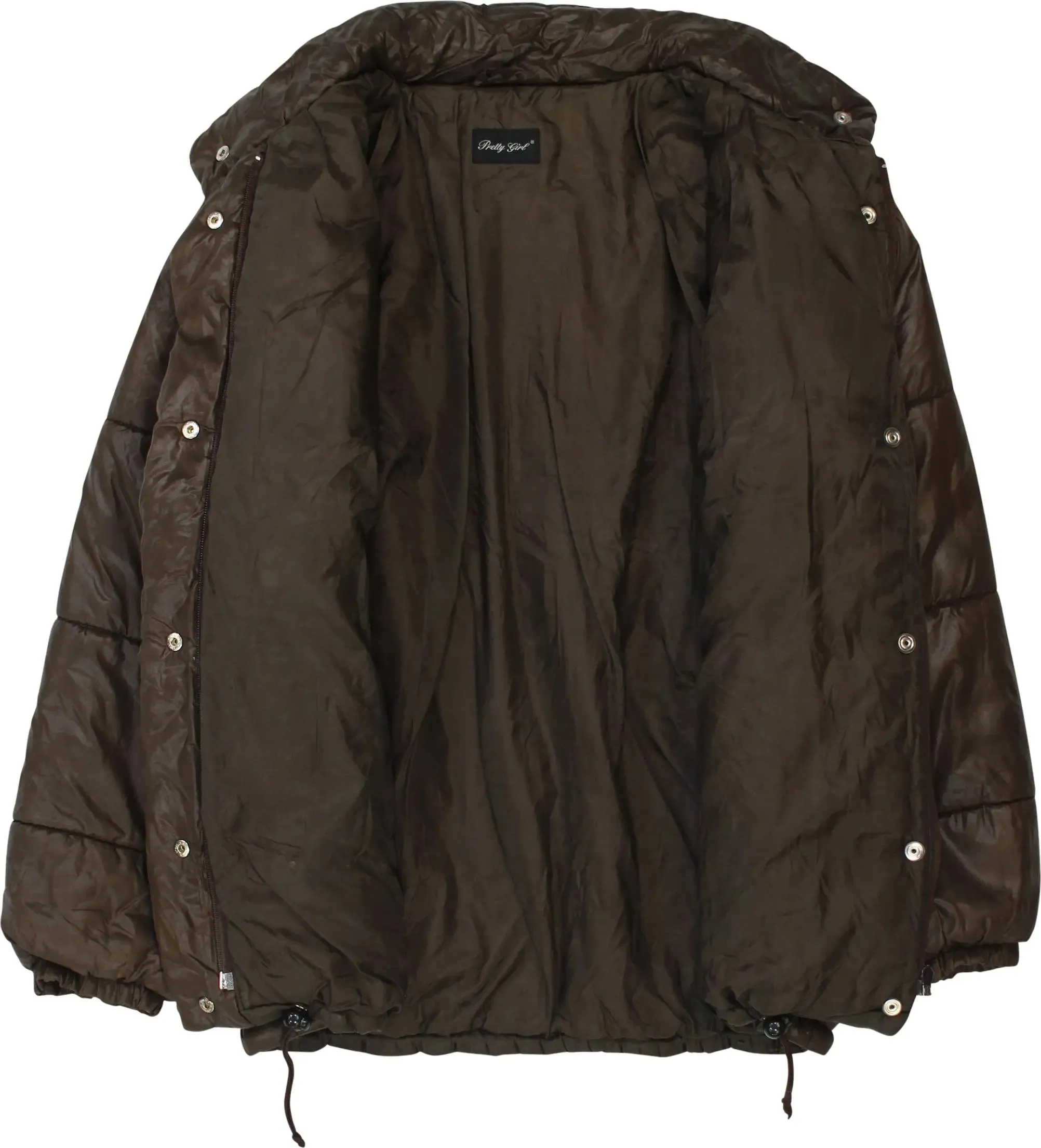 Brown Puffer Jacket | ThriftTale