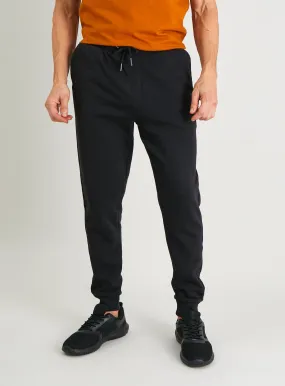 Buy Black Cuffed Joggers XS | Joggers | Tu