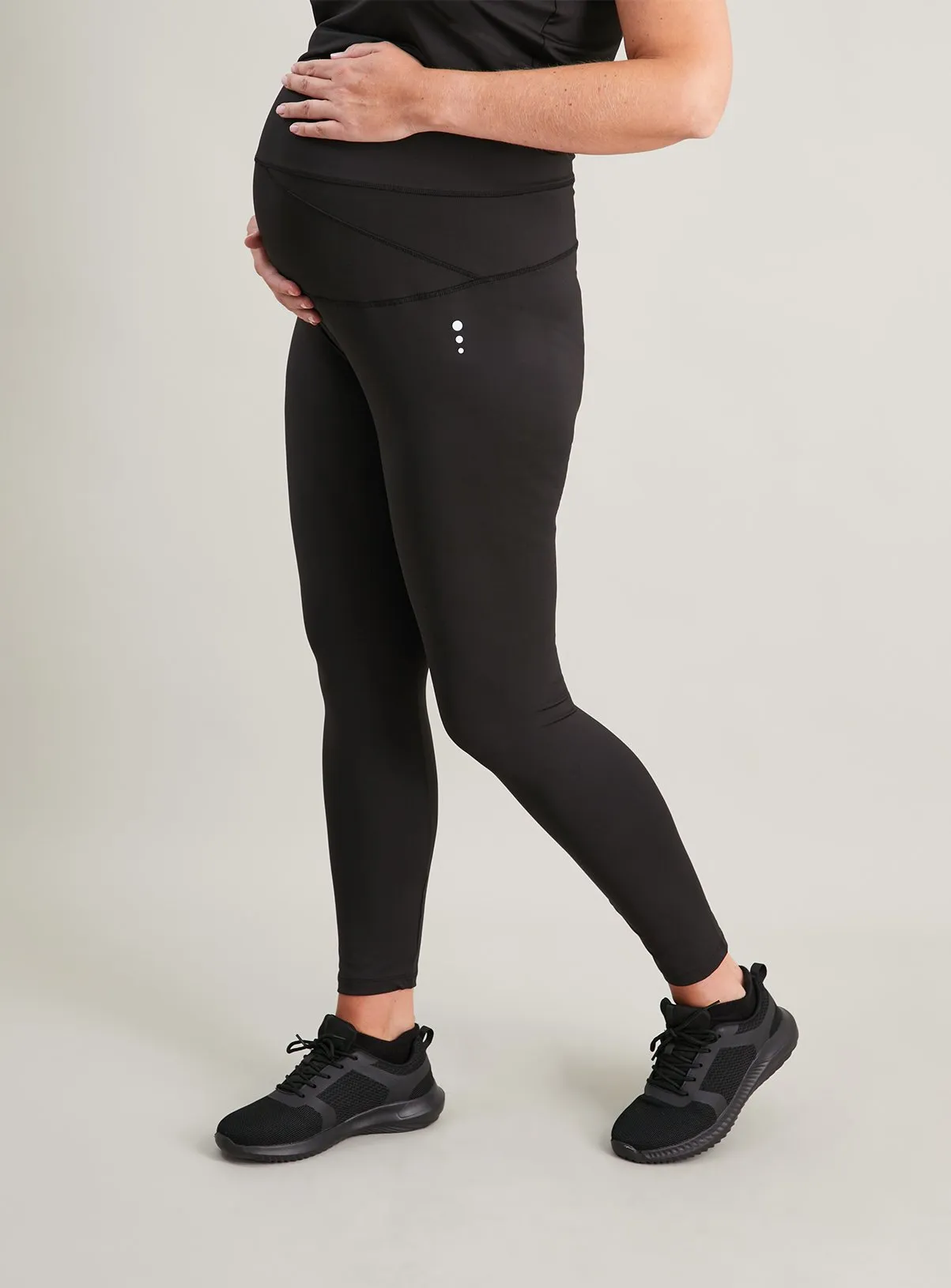 Buy MATERNITY Active Black Leggings - 18 | Leggings | Tu