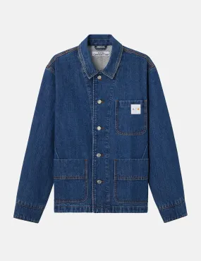 Carhartt-WIP x A.P.C. Talk Denim Jacket - Indigo Blue