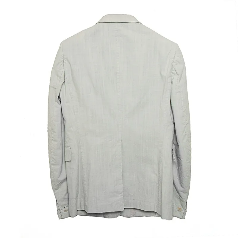 Carol Christian Poell White 'Rusted' Jacket