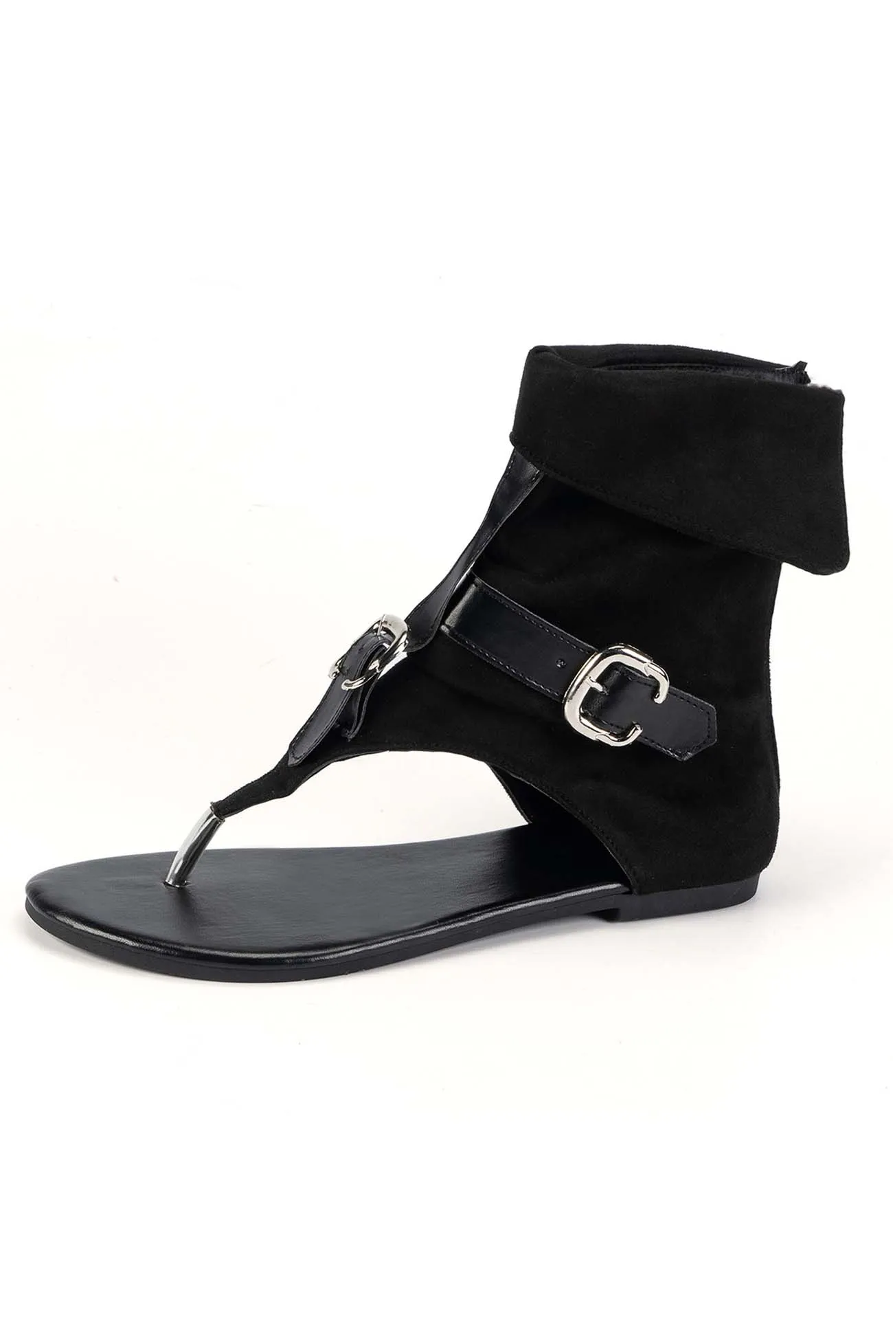 Clip Toe Buckle Ankle Boots Sandals