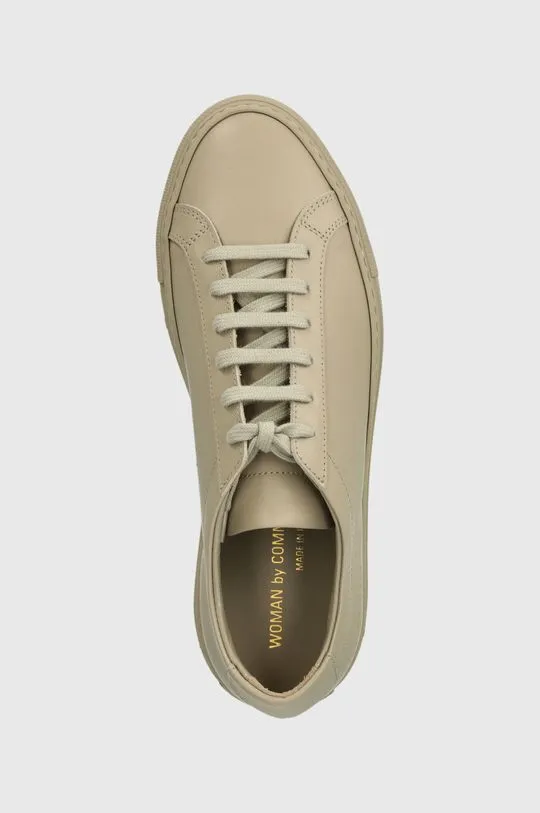 Common Projects leather sneakers Original Achilles Low beige color 3701