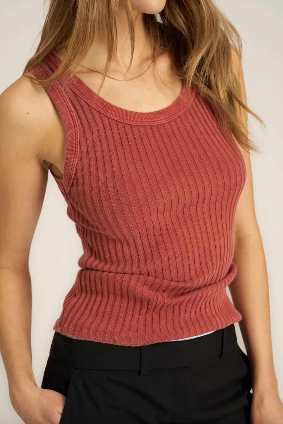 Cooper Sweater Rib Tank