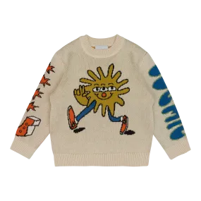 Cosmic boy Beige Sweatshirt