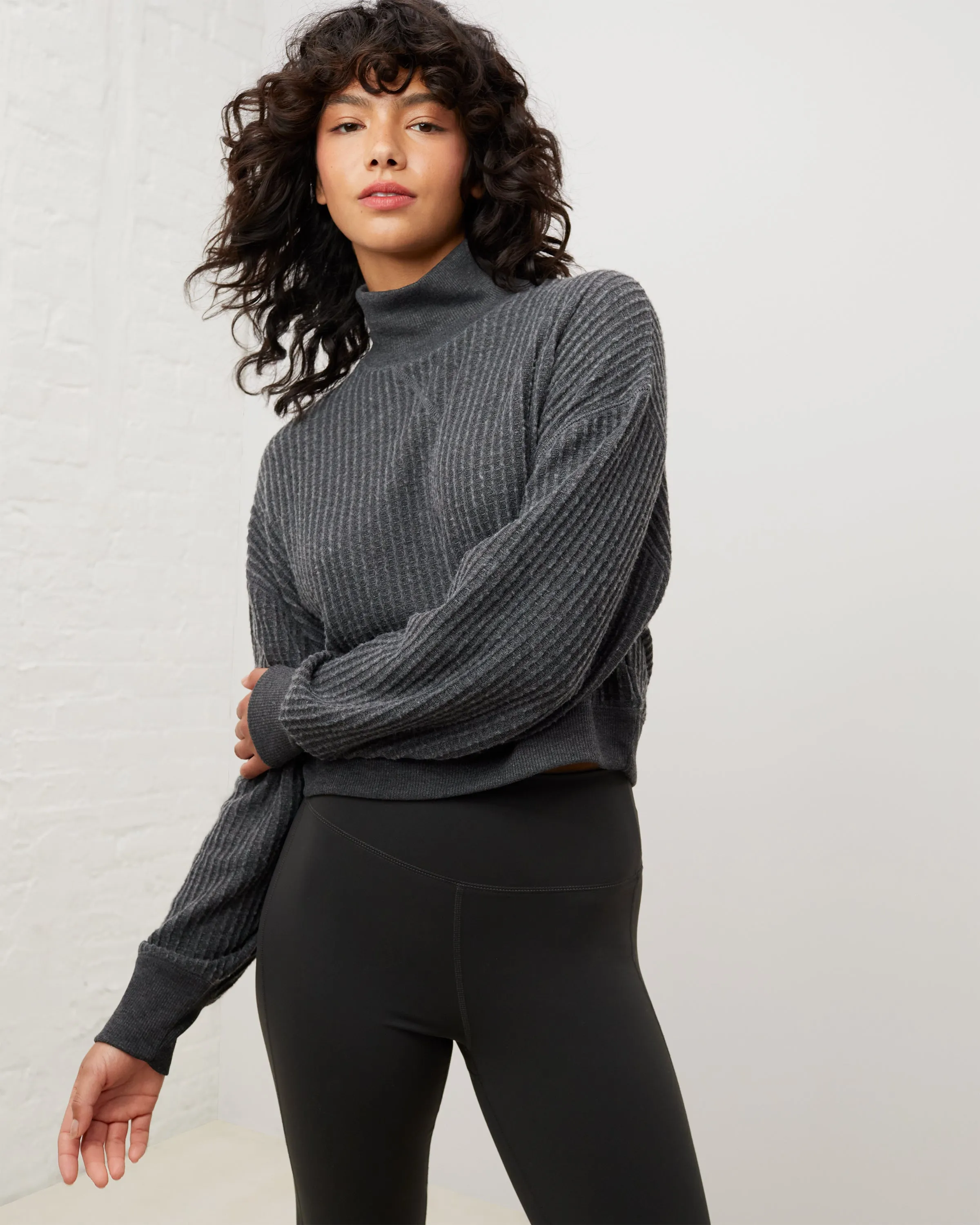 Cozy Up Thermal Mockneck