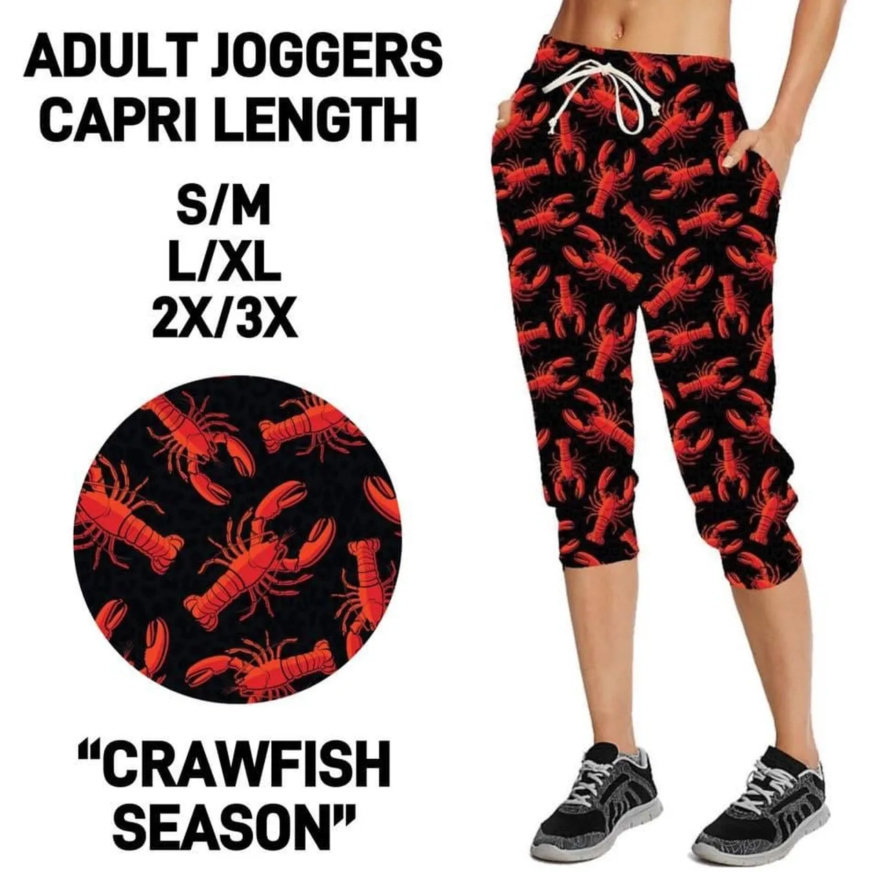 Crawfish Capri Joggers