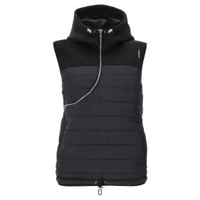 Curve Puffer Vest - Black