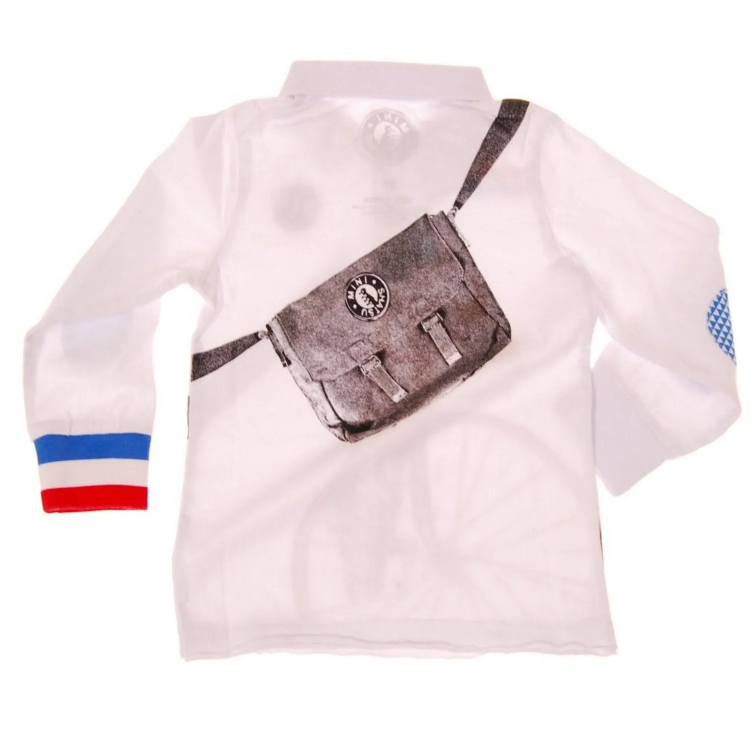 Cyclist Baby Long Sleeve Polo Shirt by: Mini Shatsu