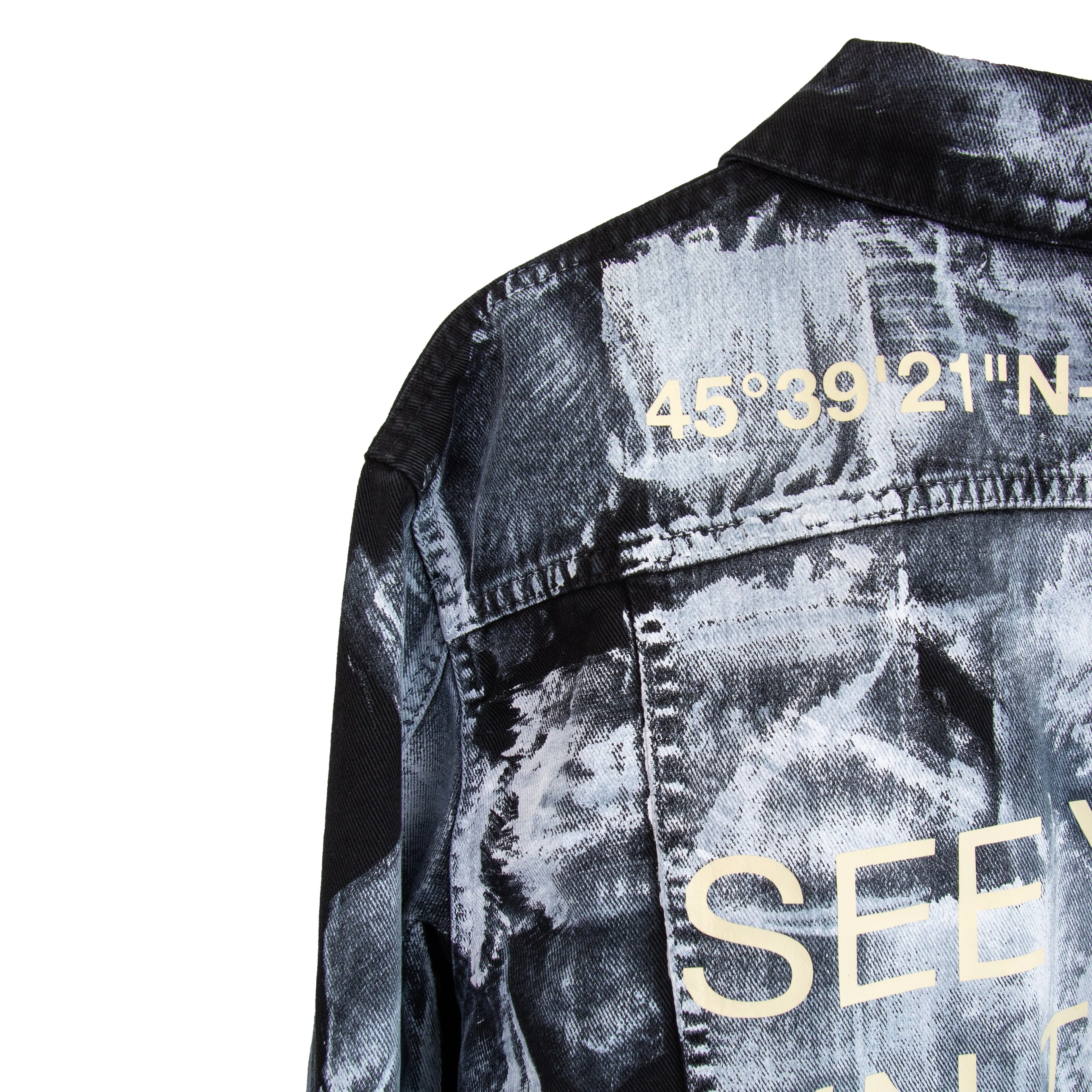 Denim Jacket 'SEE YOU IN THE HELL'