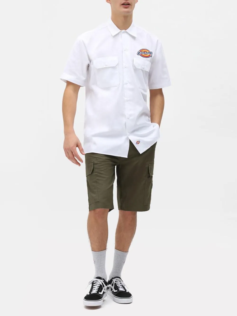 Dickies Bermuda Uomo Millerville Short Dk0a4xed Verde