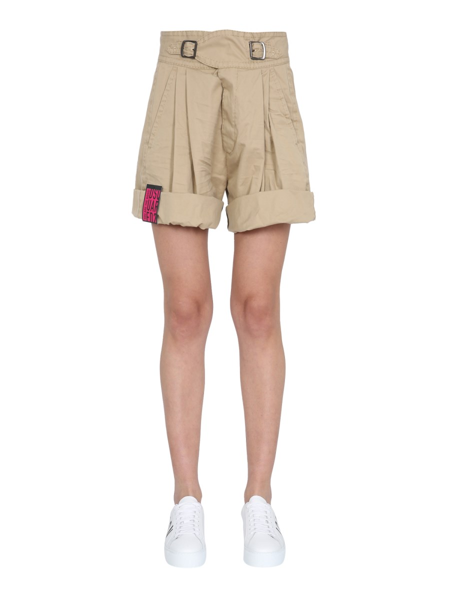 DSQUARED    CARGO COTTON SHORTS