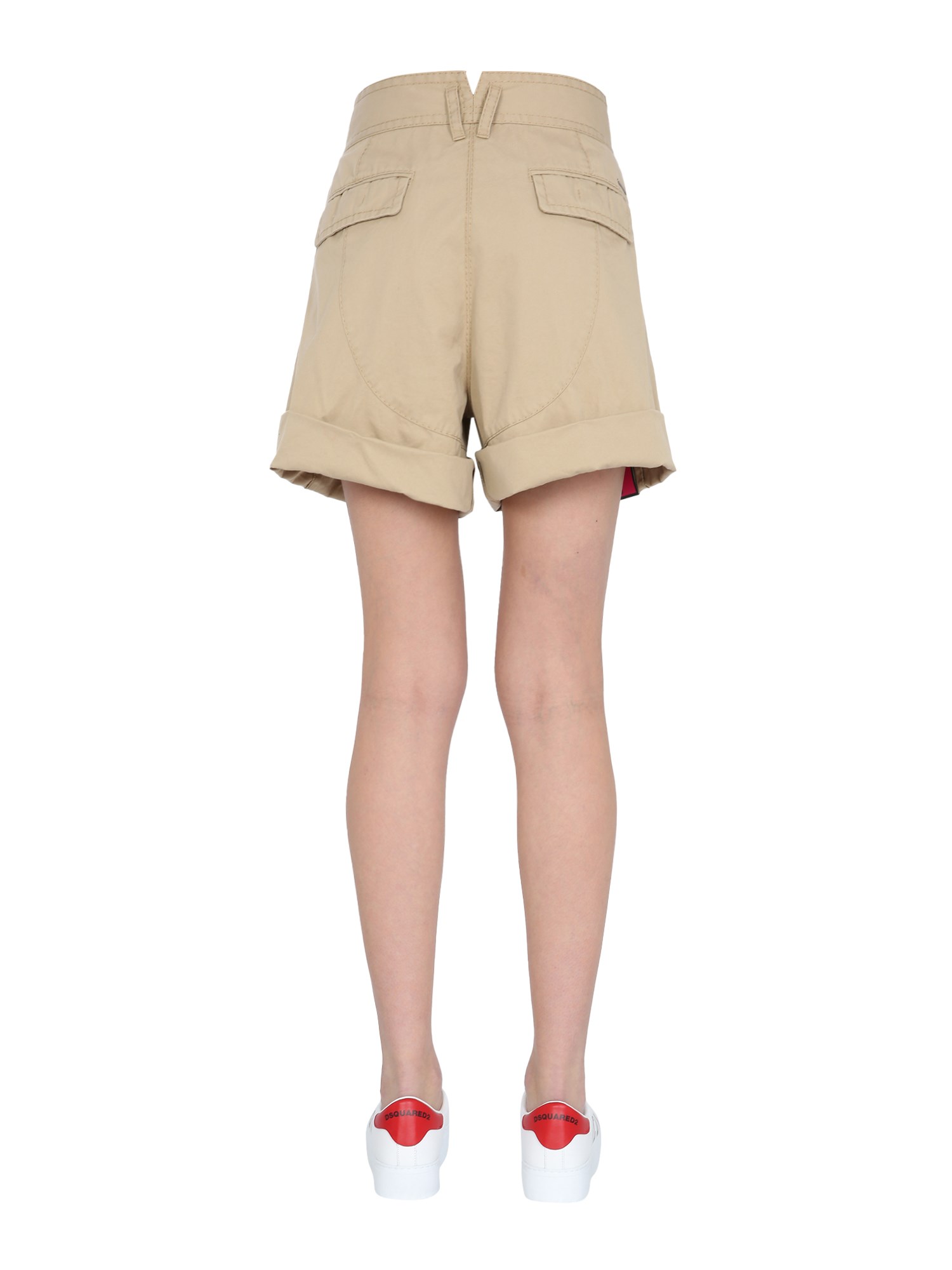 DSQUARED    CARGO COTTON SHORTS