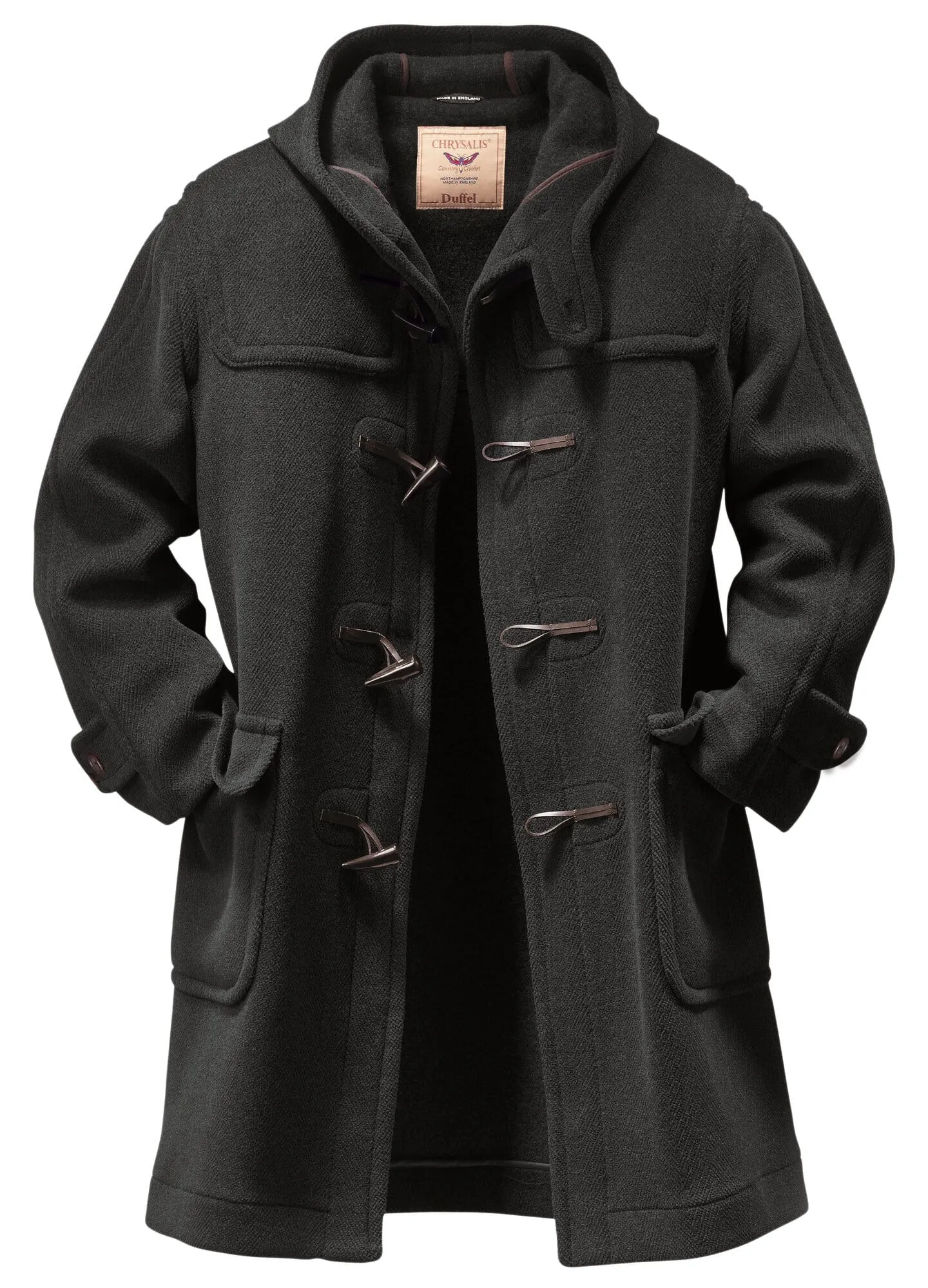 Duffle coat Elysian men, Anthracite | Manufactum