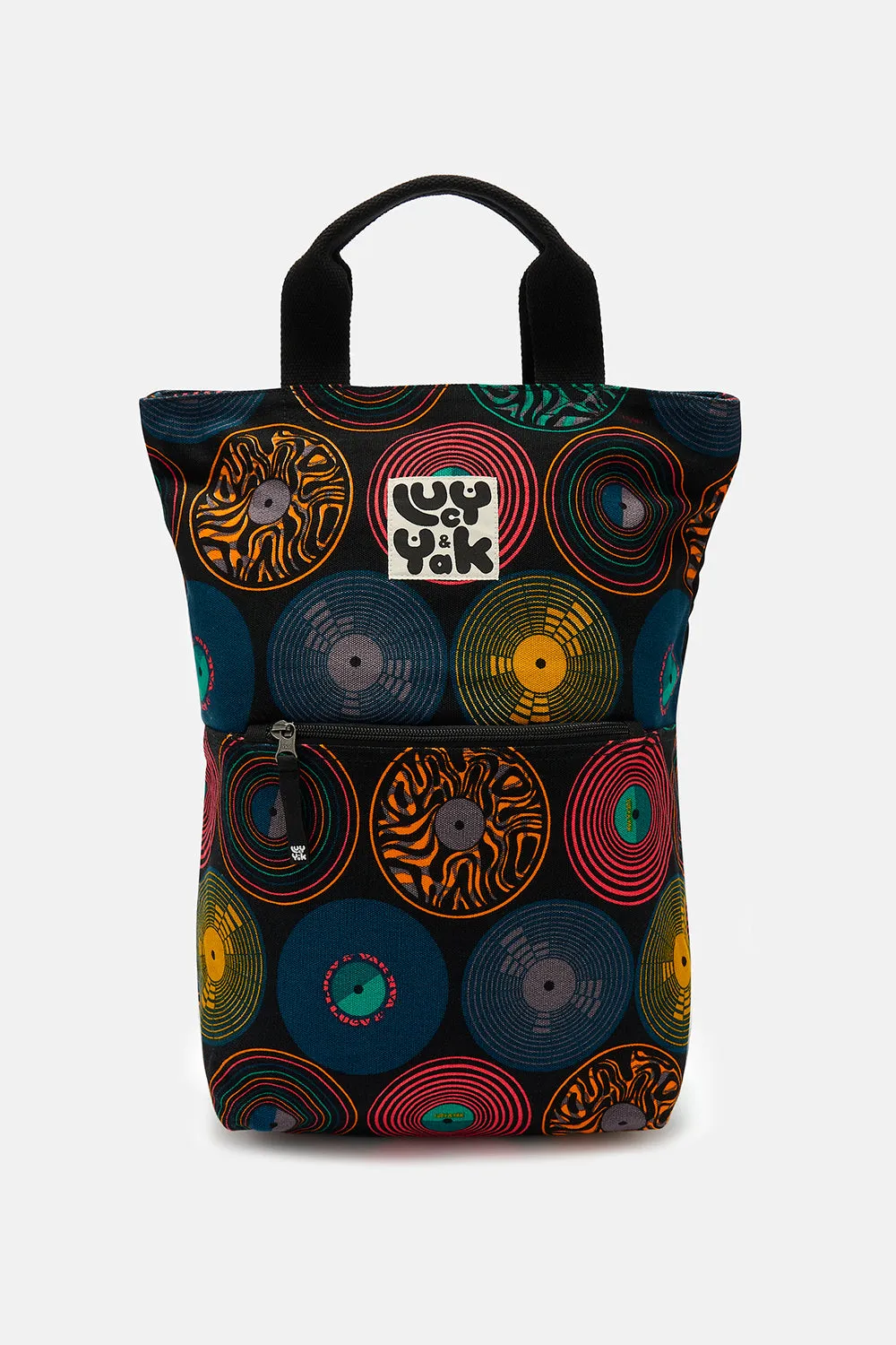 Dylan - Canvas Backpack in Remix Print