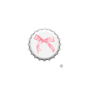 ETA 8/30 - Pink Bow Bottle Cap Pin