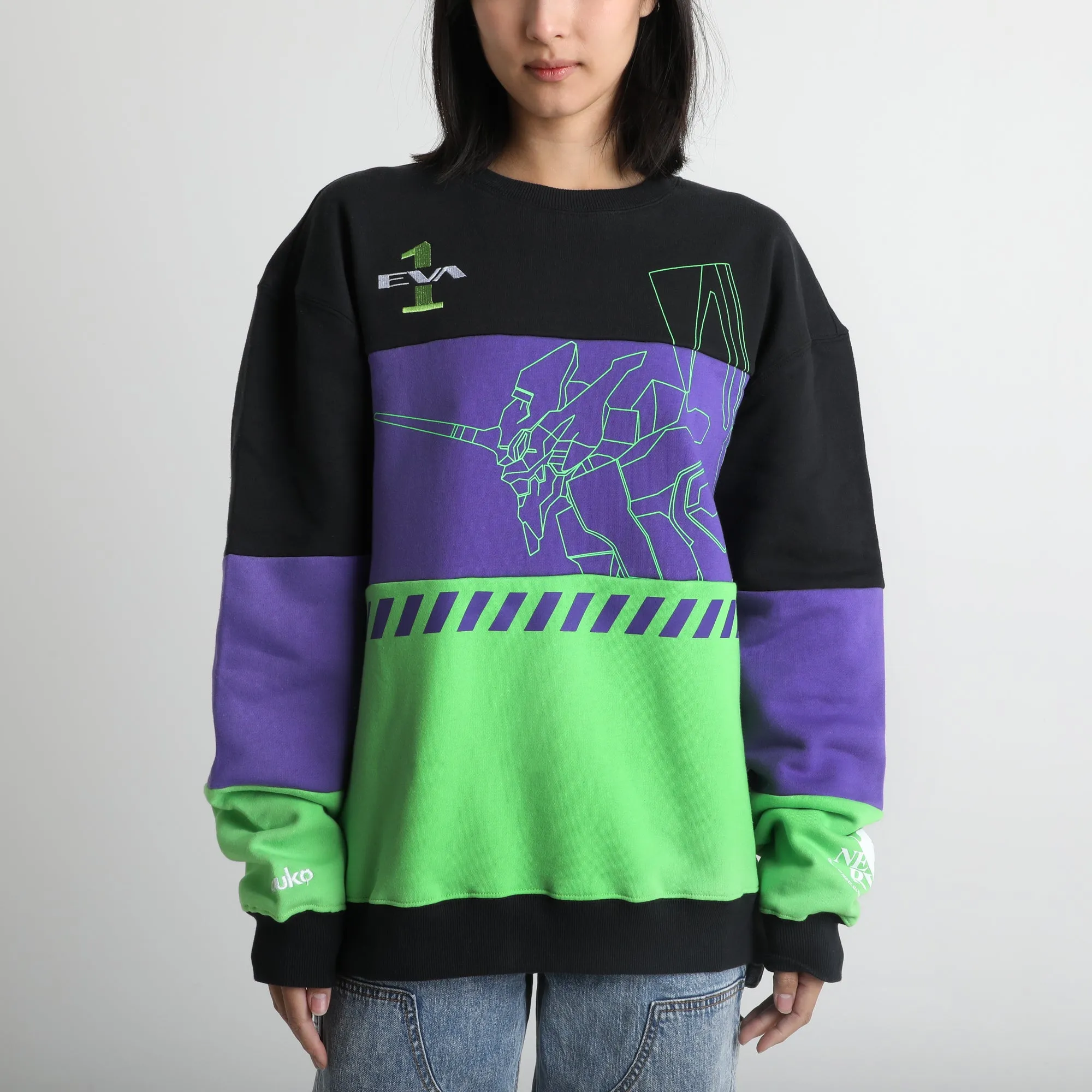 Eva Unit-01 Crew Neck Sweatshirt