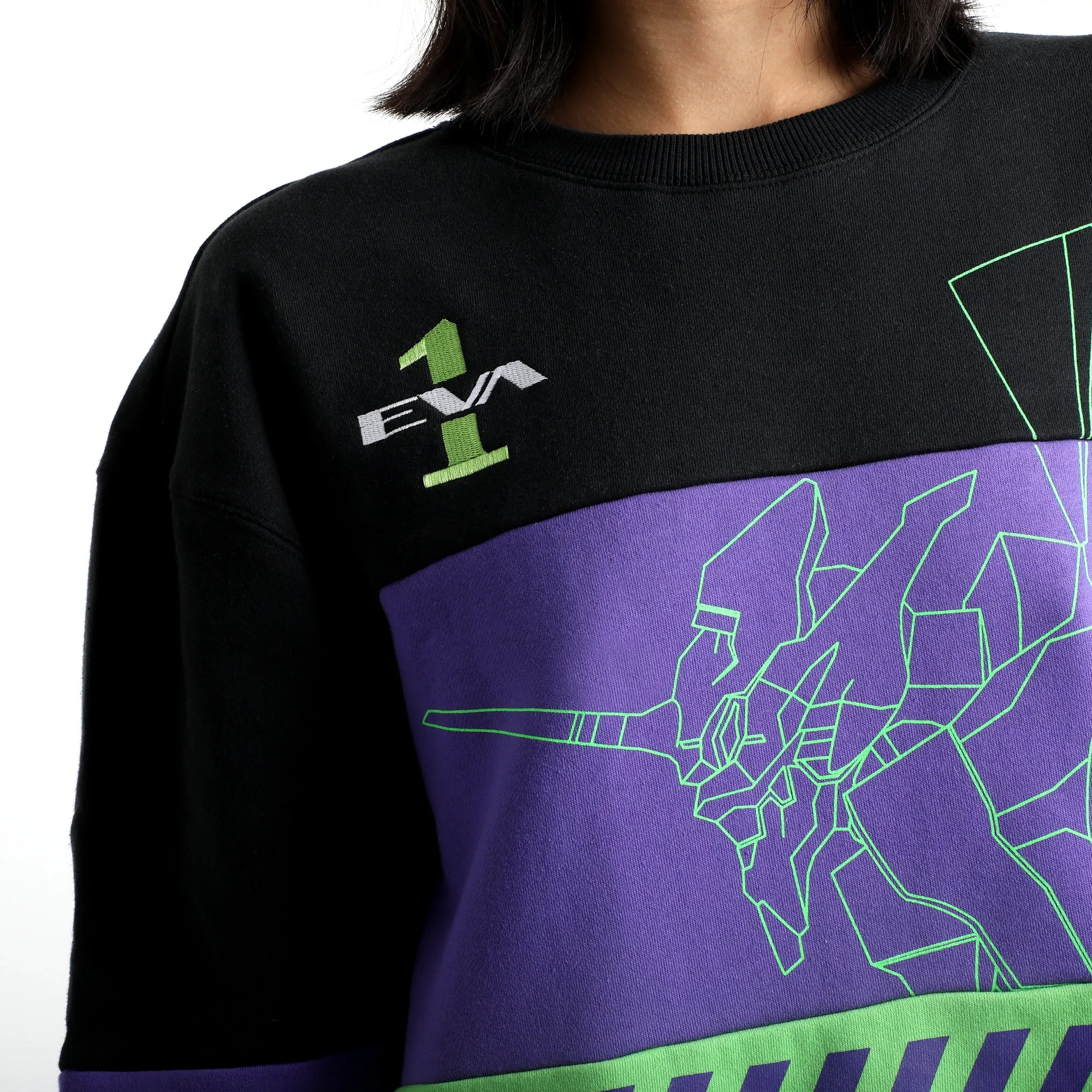 Eva Unit-01 Crew Neck Sweatshirt