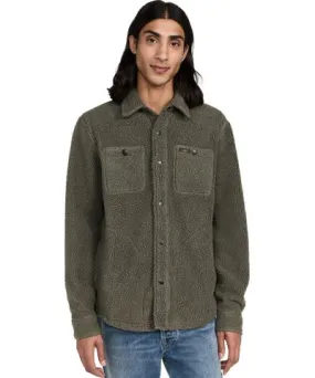 Faherty Range Fleece CPO Jacket Maine Forest M