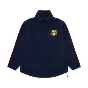 FC Barcelona High Neck Fleece Sweater