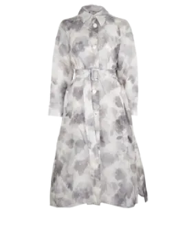 Fendi Organza Floral Trench Coat