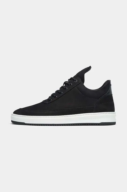 Filling Pieces suede sneakers Low Top Base black color 10120591861