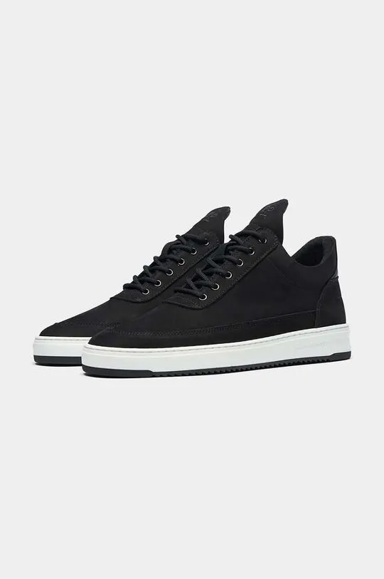 Filling Pieces suede sneakers Low Top Base black color 10120591861