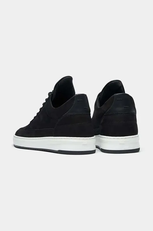 Filling Pieces suede sneakers Low Top Base black color 10120591861