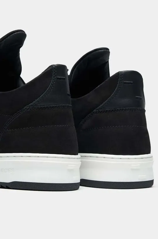 Filling Pieces suede sneakers Low Top Base black color 10120591861