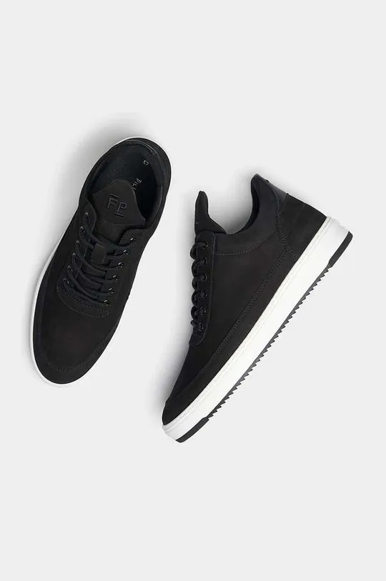 Filling Pieces suede sneakers Low Top Base black color 10120591861