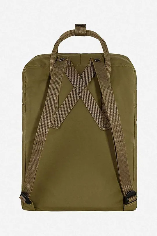 Fjallraven backpack Kanken green color