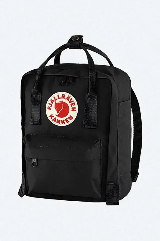 Fjallraven backpack Kanken Mini black color