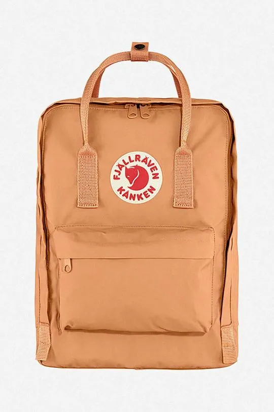 Fjallraven backpack Kanken orange color