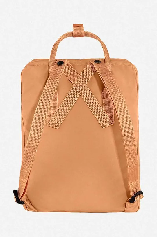 Fjallraven backpack Kanken orange color