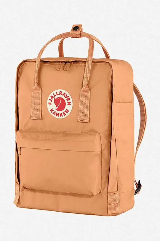 Fjallraven backpack Kanken orange color