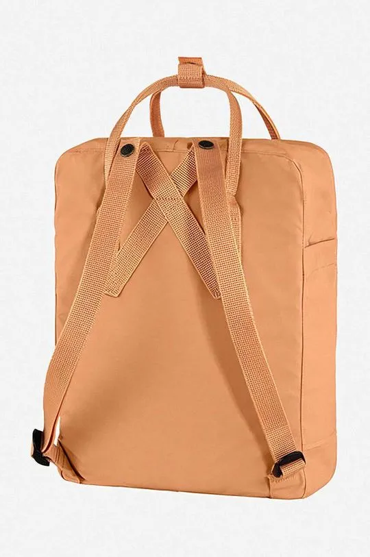 Fjallraven backpack Kanken orange color