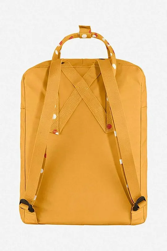 Fjallraven backpack Kanken yellow color