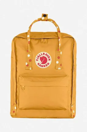 Fjallraven backpack Kanken yellow color