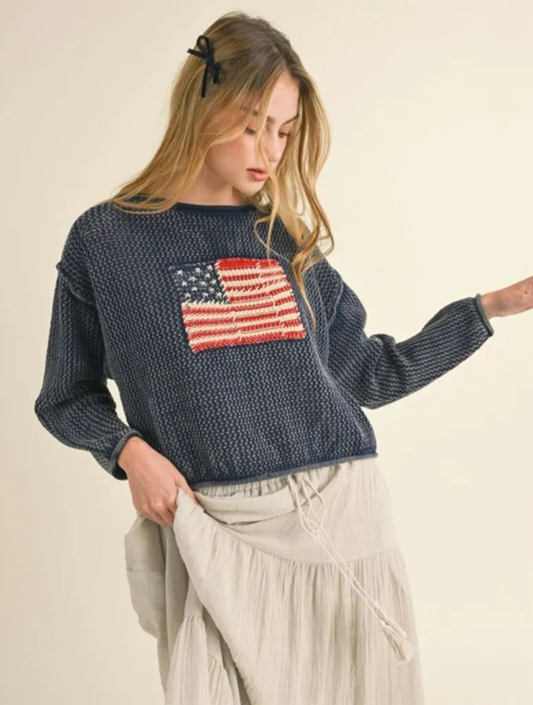 Flag Knitted Sweater