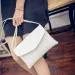 Flama Women Messenger Bags Vintage PU Leather Envelope Handbag Saddle Shoulder Bag Bolsos Femenina